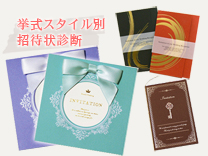挙式スタイル別招待状診断